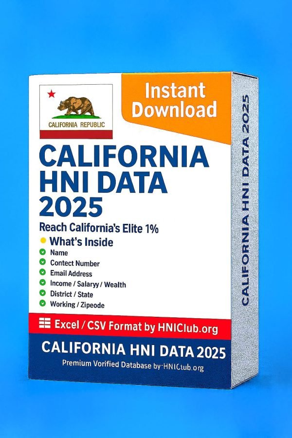 California HNI Data 2025