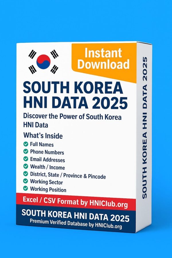 South Korea HNI Data 2025