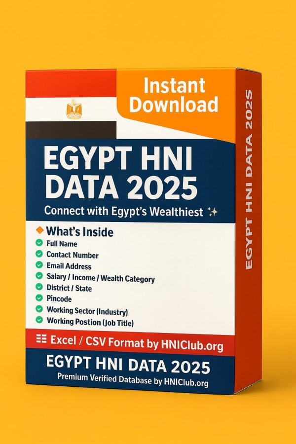 Egypt HNI Data 2025