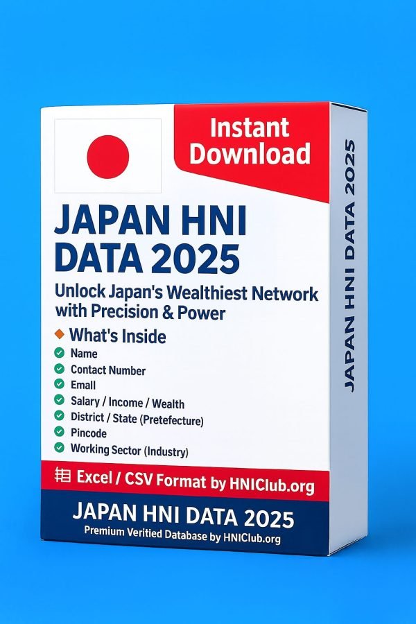 Japan HNI Data 2025