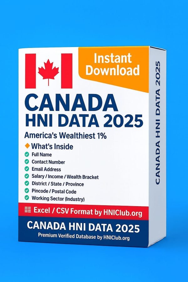 Canada HNI Data 2025