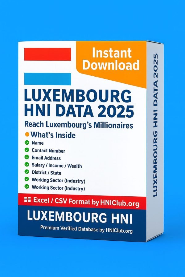 Luxembourg HNI Data 2025