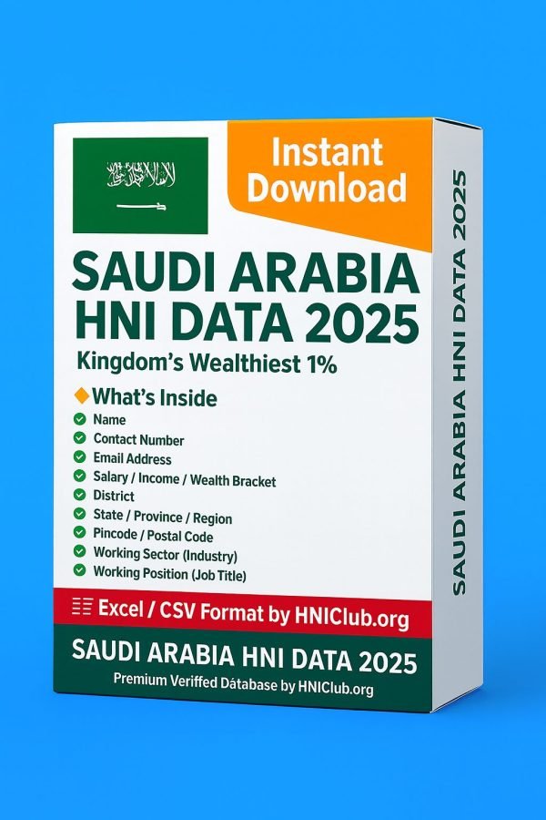 Saudi Arabia HNI Data 2025