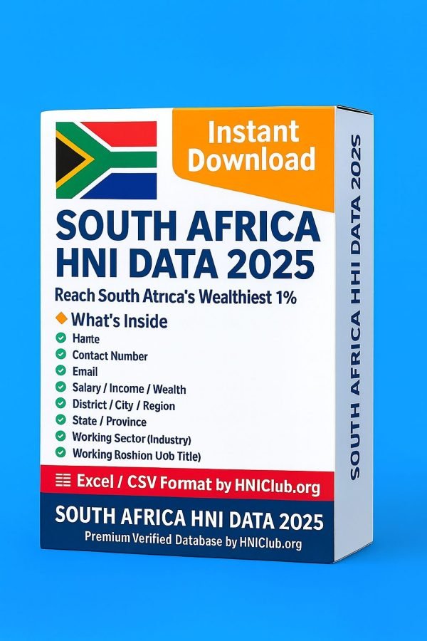 South Africa HNI Data 2025