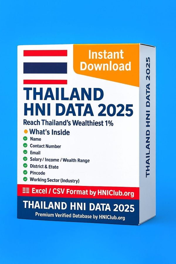 Thailand HNI Data 2025