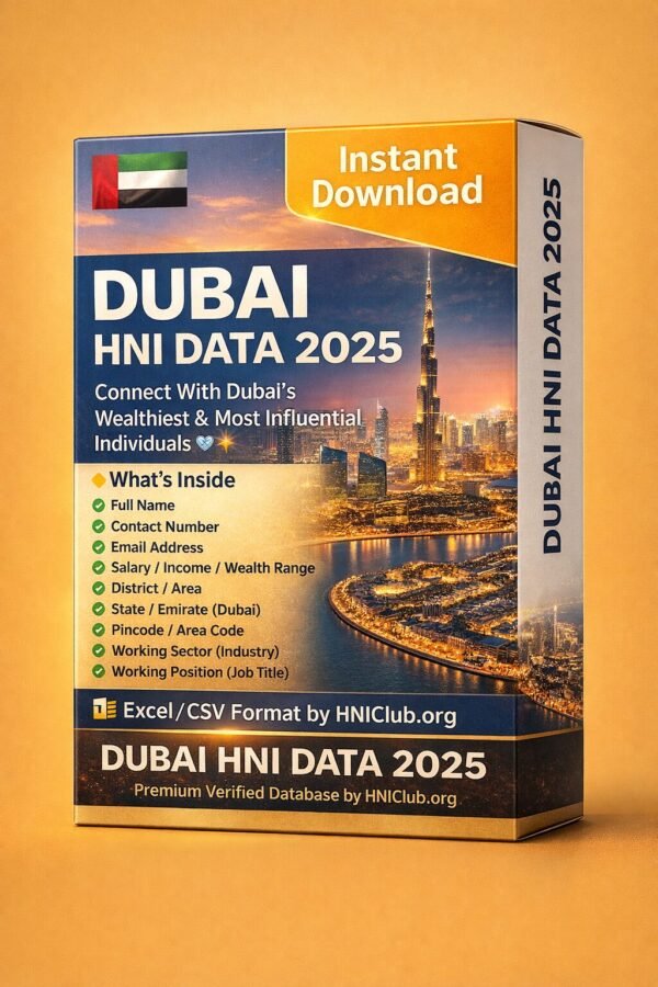 Dubai HNI Data 2025